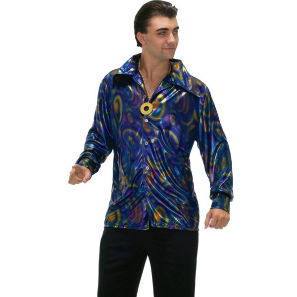 Fantasia Brega Camisa Roxa Adulto Fantasia Brega Camisa Roxa Adulto