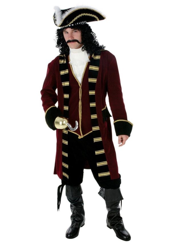 Fantasia Capitão Gancho Adulto