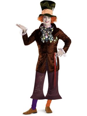 Fantasia Chapeleiro Maluco Adulto Alice no País das Maravilhas Fantasia Chapeleiro Maluco Adulto Alice no País das Maravilhas