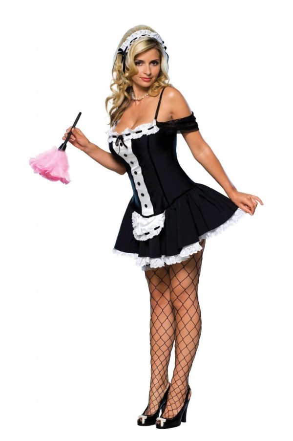 Fantasia Faxineira Maid Sexy Adulto Luxo