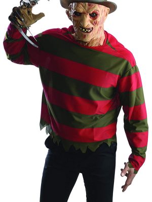 Fantasia Freddy Krueger Adulto Kit Fantasia Freddy Krueger Adulto Kit