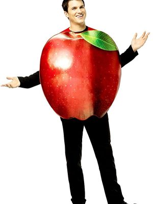 Fantasia Fruta Maça Adulto Fantasia Fruta Maça Adulto