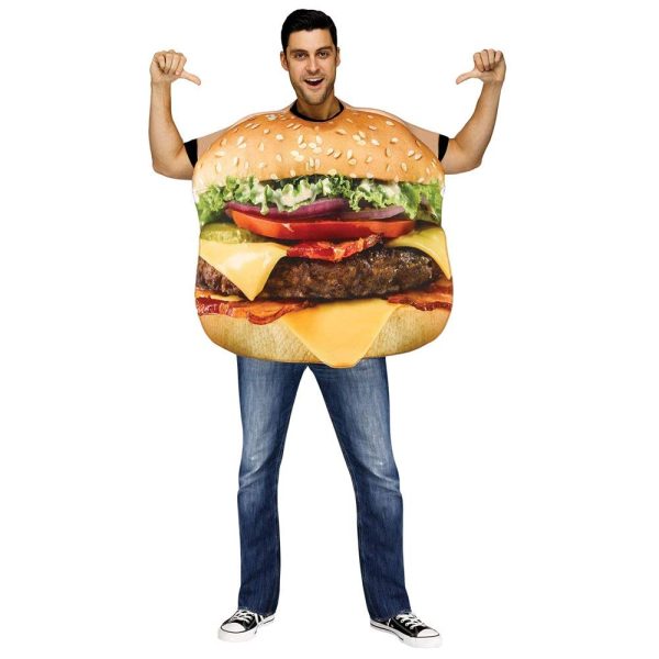 Fantasia Hamburger Luxo Clássico Fantasia Hamburger Luxo Clássico