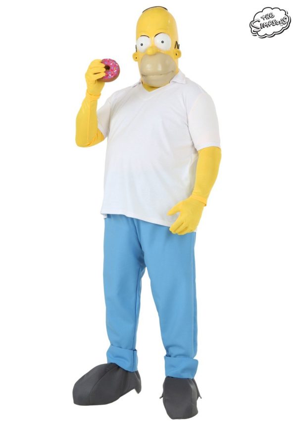 Fantasia Homer Os Simpsons Adulto Luxo