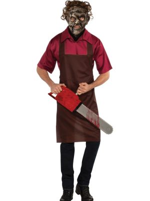 Fantasia Leatherface Adulto Luxo Clássica Fantasia Leatherface Adulto Luxo Clássica