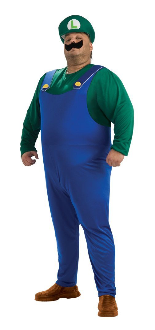 Fantasia Luigi Adulto Extra Grande Fantasia Luigi Adulto Extra Grande