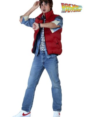 Fantasia Marty Mcfly De Volta para o Futuro Luxo