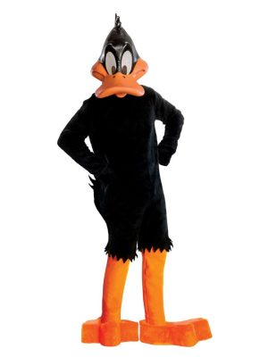 Fantasia Mascote Adulto do Patolino da Looney Tunes Fantasia Mascote Adulto do Patolino da Looney Tunes
