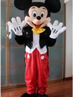 Fantasia Mascote Mickey Mouse Super Luxo Fantasia Mascote Mickey Mouse Super Luxo