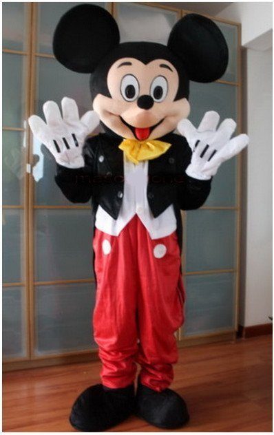 Fantasia Mascote Mickey Mouse Super Luxo Fantasia Mascote Mickey Mouse Super Luxo