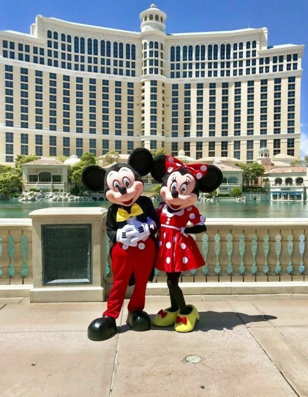Fantasia Mascote Minnie Elite Disney Fantasia Mascote Mickey Elite Disney