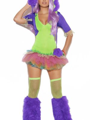 Fantasia Monstro Alegre Adulto Feminino Luxo Fantasia Monstro Alegre Adulto Feminino Luxo