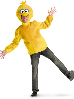 Fantasia Pássaro Amarelo do Vila Sésamo Garibaldo Fantasia Pássaro Amarelo do Vila Sésamo Garibaldo