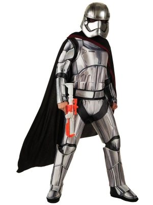 Fantasia Phasma Adulto Star Wars Luxo Despertar da Força