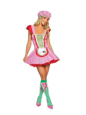 Fantasia Sexy Adulto Feminino Moranguinho Luxo