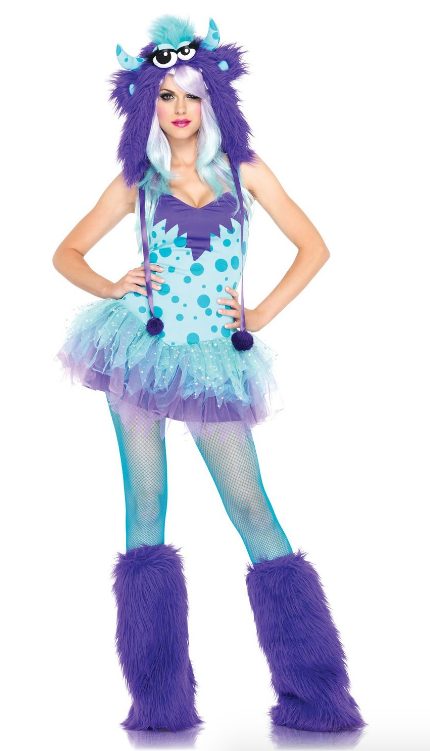 Fantasia Sullivan Sulley Monstros SA Adulto Feminino