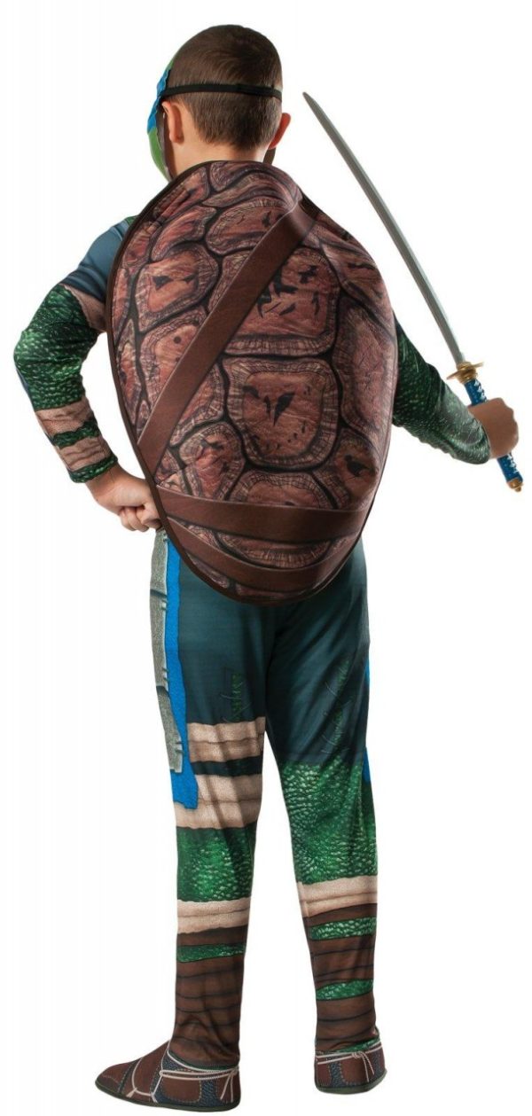 Fantasia Tartarugas Ninja Luxo Leonardo com Músculos Adulto Fantasia Tartarugas Ninja Luxo Leonardo com Músculos Adulto