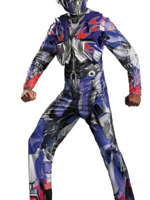 Fantasia Transformers 4 A Era da Extinção Optimus Prime Luxo Adulto
