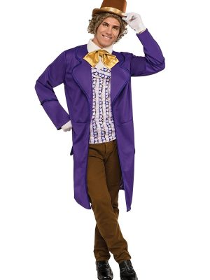 Fantasia Willy Wonka Adulto Luxo Fantasia Willy Wonka Adulto Luxo