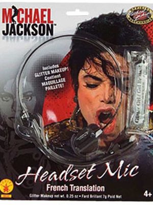 Head Set Microfone Michael Jackson