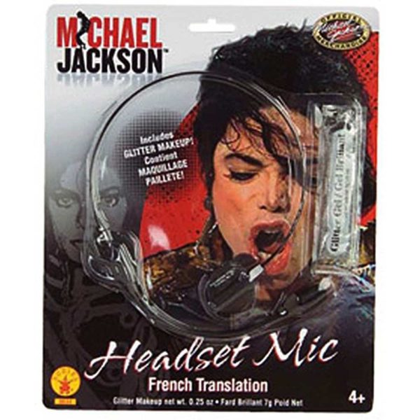Head Set Microfone Michael Jackson Head Set Microfone Michael Jackson