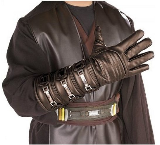 Luvas do Anakin Luke Skywalker Jedi Adulto Luvas do Anakin Luke Skywalker Jedi Adulto