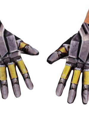 Luvas do Transformers Bumblebee Adulto