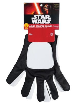 Luvas Flametrooper Star Wars Luxo Adulto Despertar da Força Luvas Flametrooper Star Wars Luxo Adulto Despertar da Força