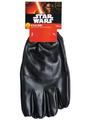 Luvas Kylo Ren Star Wars Luxo Adulto Despertar da Força Luvas Kylo Ren Star Wars Luxo Adulto Despertar da Força