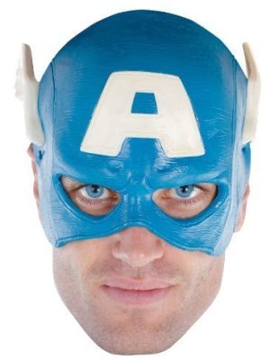 Máscara Adulto Capacete Capitão América Os vingadores