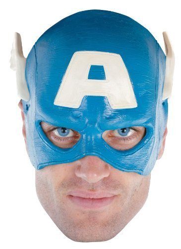 Máscara Adulto Capacete Capitão América Os vingadores Máscara Adulto Capacete Capitão América Os vingadores