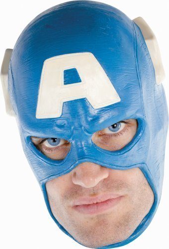 Máscara Adulto Capacete Capitão América Os vingadores Luxo