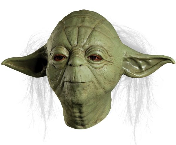 Máscara Adulto Yoda Star Wars Luxo Máscara Adulto Yoda Star Wars Luxo