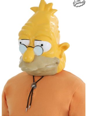 Máscara Avô Abraham Abe Os Simpsons Adulto Máscara Avô Abraham Abe Os Simpsons Adulto