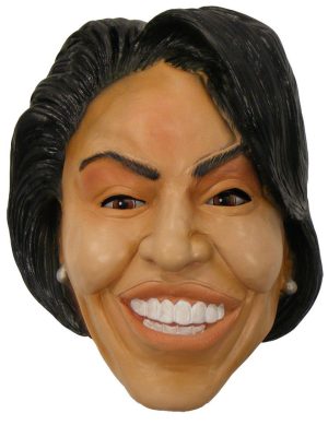 Máscara da Primeira Dama Michelle Obama Luxo Máscara da Primeira Dama Michelle Obama Luxo