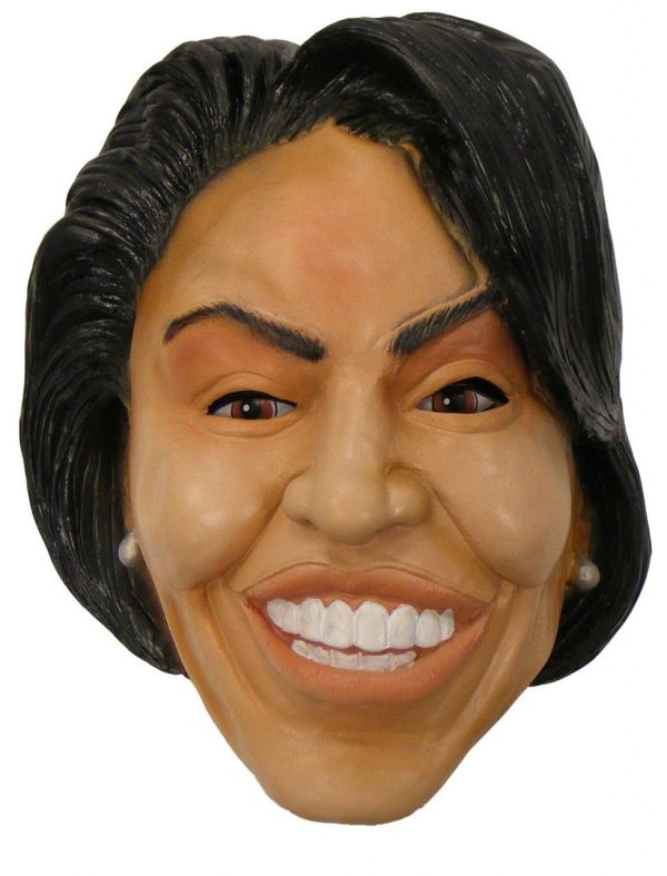 Máscara da Primeira Dama Michelle Obama Luxo Máscara da Primeira Dama Michelle Obama Luxo