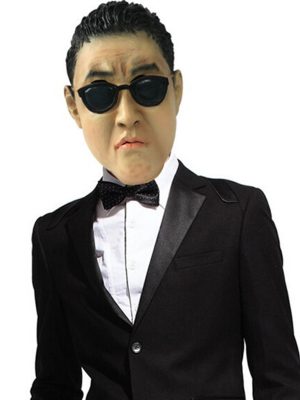 Máscara do Gangnam cantor mais famoso da Korea Máscara do Gangnam cantor mais famoso da Korea