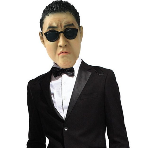 Máscara do Gangnam cantor mais famoso da Korea Máscara do Gangnam cantor mais famoso da Korea