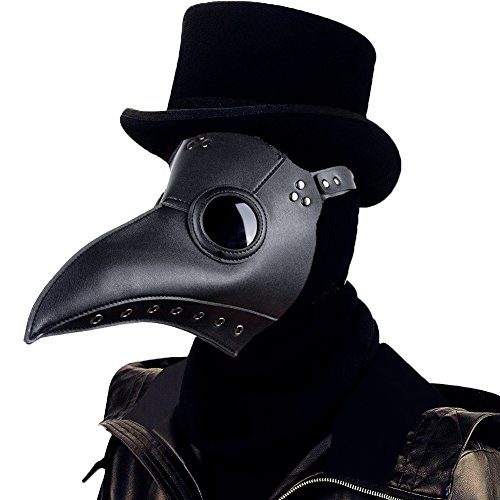 Máscara Doutor da Peste Negra Steampunk Adulto
