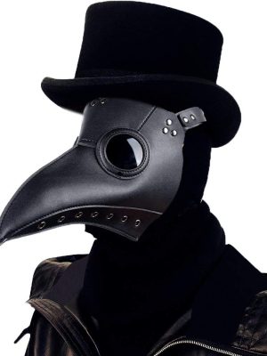 Máscara Doutor da Peste Negra Steampunk Adulto Máscara Doutor da Peste Negra Steampunk Adulto