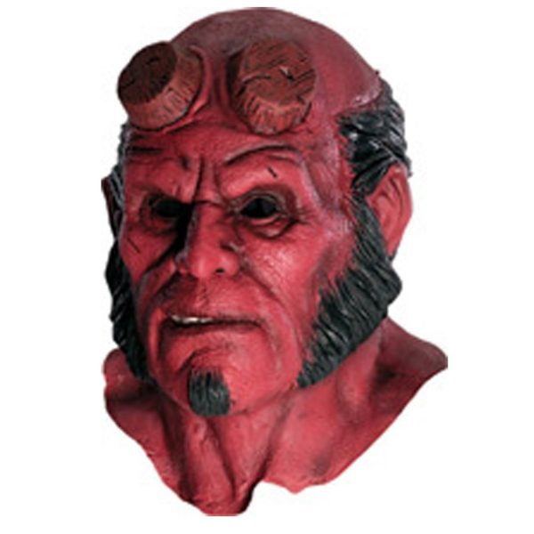 Máscara Hellboy Luxo Máscara Hellboy Luxo