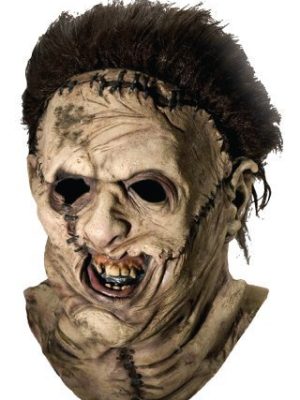 Máscara Leatherface Adulto Luxo Máscara Leatherface Adulto Luxo