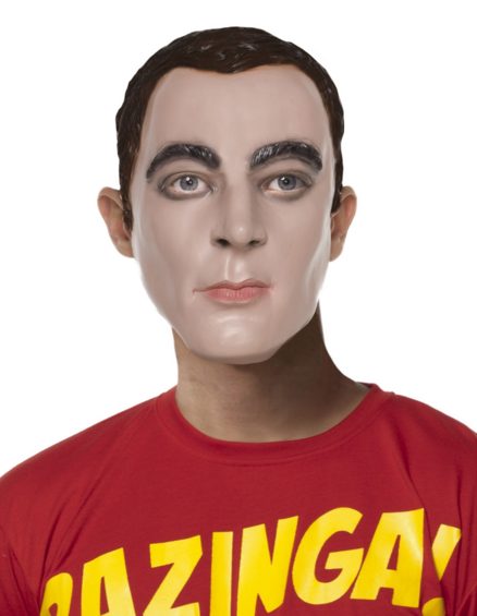 Máscara Sheldon The Big Bang Theory TV Adulto
