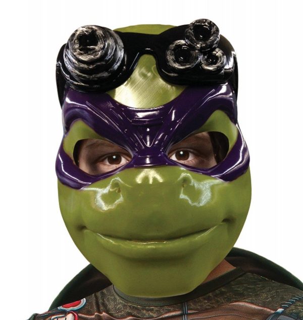 Máscara Tartaruga Ninja Donatelo Clássica Máscara Tartaruga Ninja Donatelo Clássica