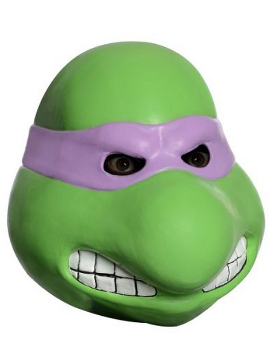 Máscara Tartaruga Ninja Donatelo Vinil Máscara Tartaruga Ninja Donatelo Vinil