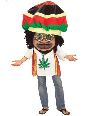 Mascote Rastafari Paz e Amor Mascote Rastafari Paz e Amor