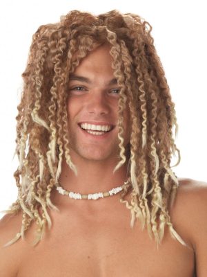 Peruca Adulto Masculina Rastafari California