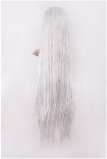 Peruca Branco Prateada Ondulada Cosplay Peruca Branco Prateada Ondulada Cosplay