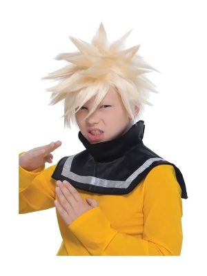Peruca Cosplay Arrepiada Loira Peruca Cosplay Arrepiada Loira