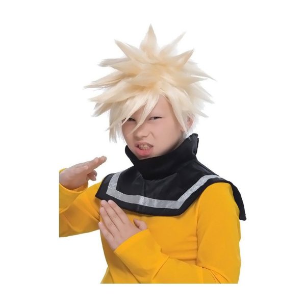 Peruca Cosplay Arrepiada Loira Peruca Cosplay Arrepiada Loira